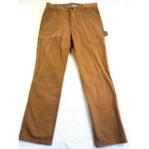 Carhartt B3279 Pant Mens  size 33x32 Relaxed Fit Straight Leg Beige Relax Fit